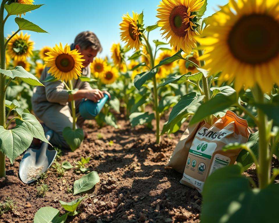 Sonnenblumen düngen Tipps Sonnenblumen düngen Tipps