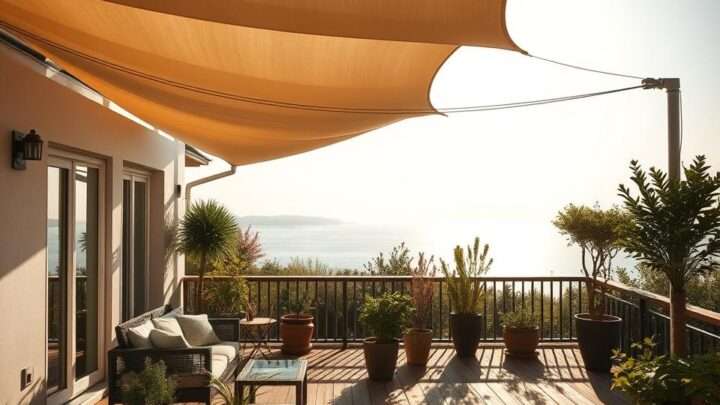 Sonnenschutz für die Terrasse – Terrassenbeschattung mit Sonnensegel & mehr