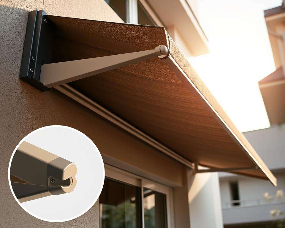 Sonnensegel Befestigung