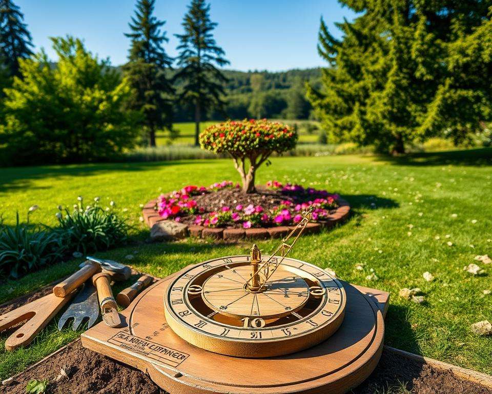 Sonnenuhr bauen Anleitung