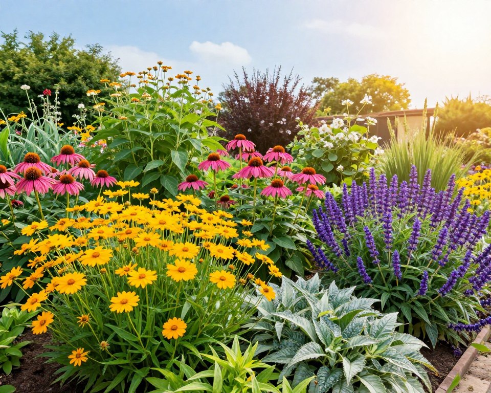 Sonnige Stauden für den Garten