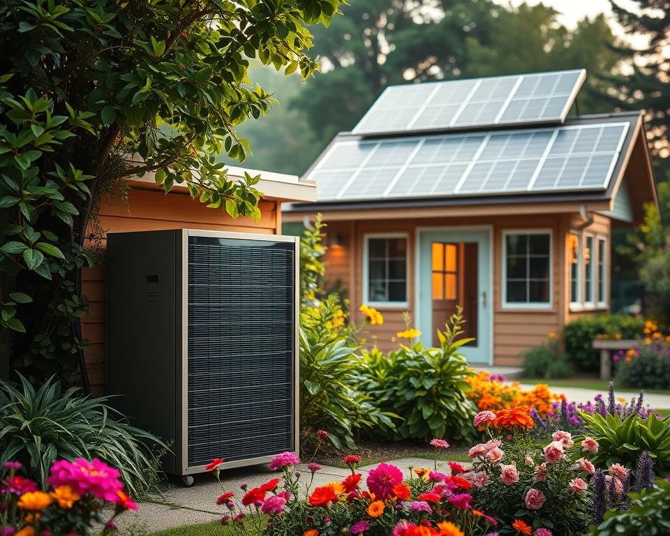Speicherlösungen für Solarstrom im Gartenhaus