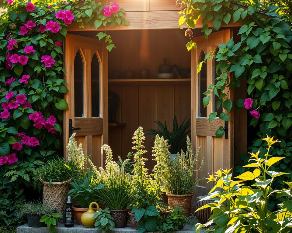 Spinnen im Gartenhaus natürlich vertreiben