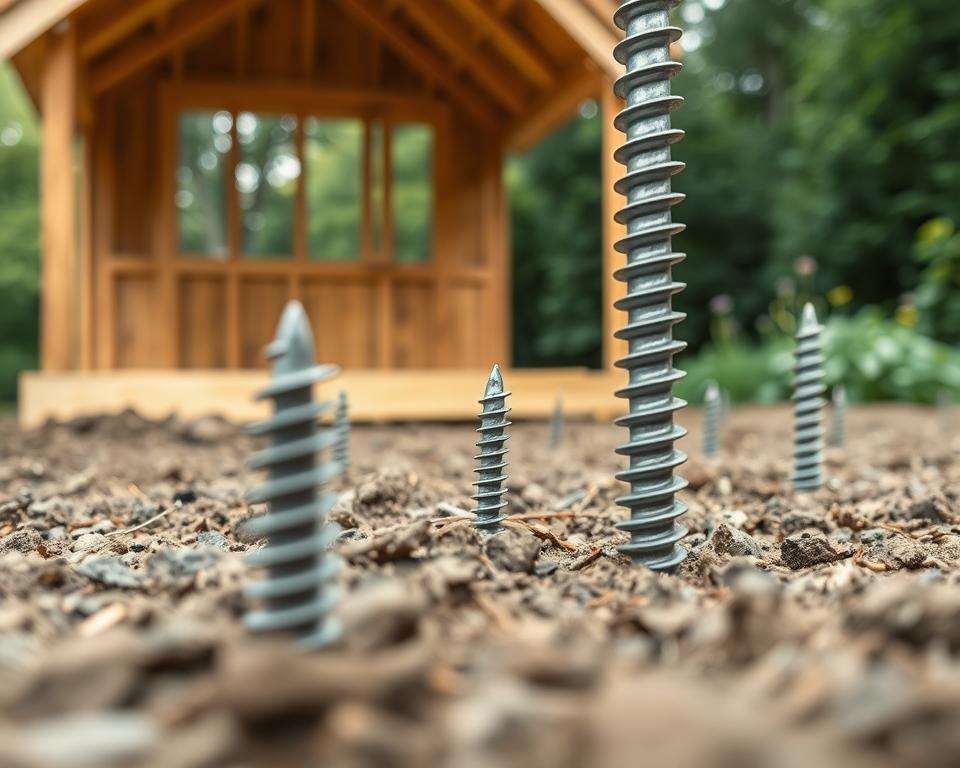 Stabilität Schraubfundament Gartenhaus Stabilität Schraubfundament Gartenhaus