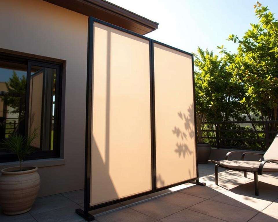 Stabilität und Wetterbeständigkeit Sichtschutz Stabilität und Wetterbeständigkeit Sichtschutz