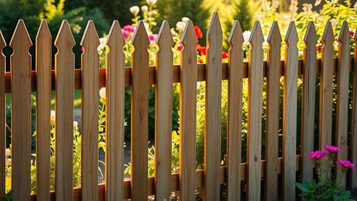 Staketenzaun bauen – So gelingt der Holzzaun im Garten