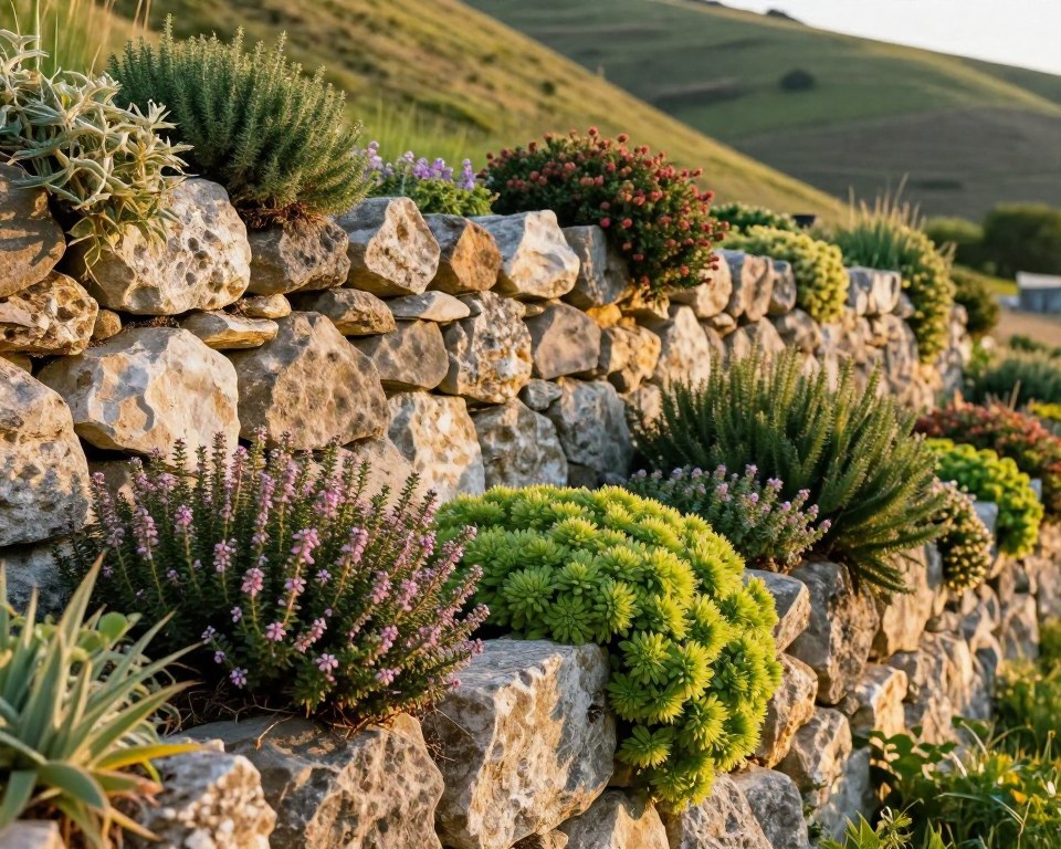 Standortbedingungen Natursteinmauer