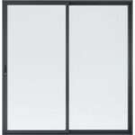 StarLine Aluminium Schiebetür ISO-Slide 200 x 206| Rabatt: 40%|4x3m