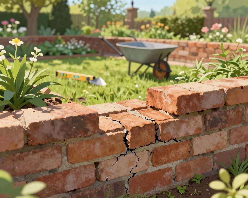 Statische Probleme bei Gartenmauern