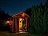 Sternbeobachtungs-Schuppen – Tipps für ein Teleskop-Setup im Garten