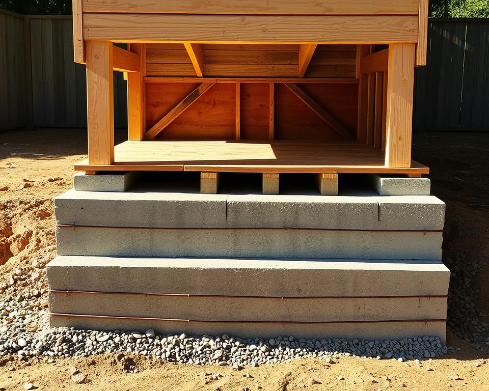 Streifenfundament Bauanleitung