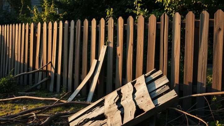 Ihr Sturmschaden Zaun: Schäden, Ursachen und Reparatur