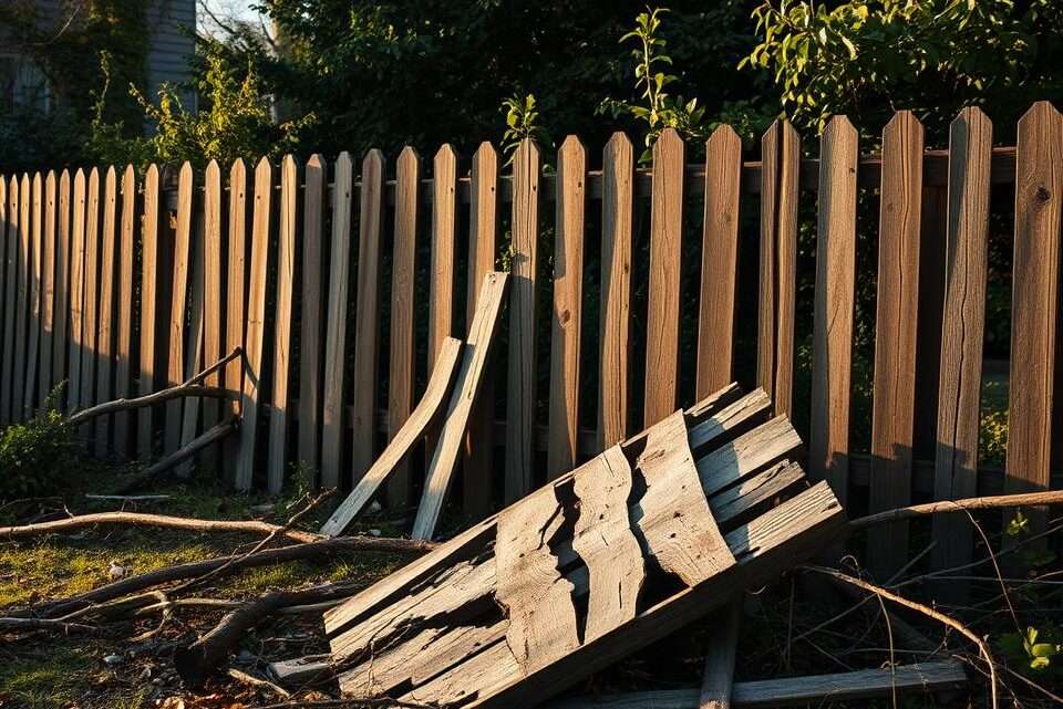 Ihr Sturmschaden Zaun: Schäden, Ursachen und Reparatur