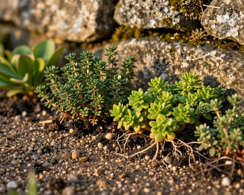 Substrat für Steinfugenpflanzen