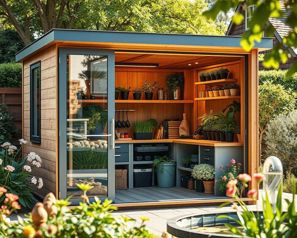 Technische Daten Kombischuppen