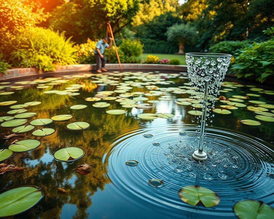Teich Pflege Wartung Teich Pflege Wartung
