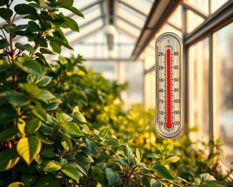 Temperaturbereiche Gewächshaus