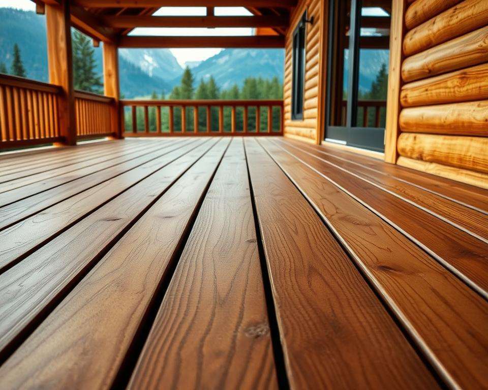 Terrassenbau Lärchenholz Douglasienholz