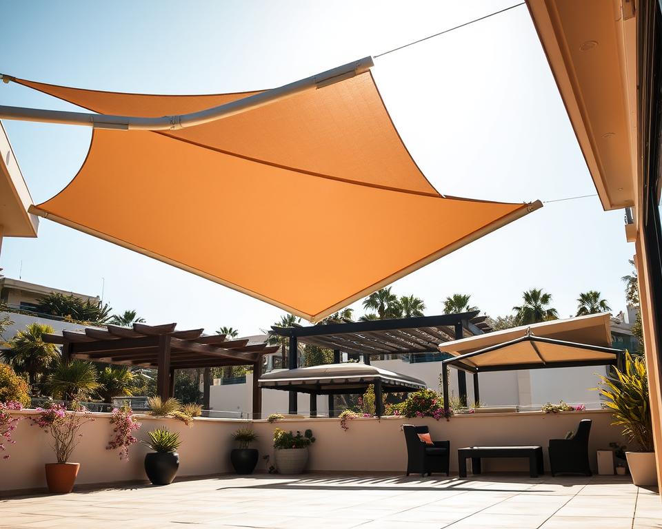 Terrassenbeschattung Übersicht