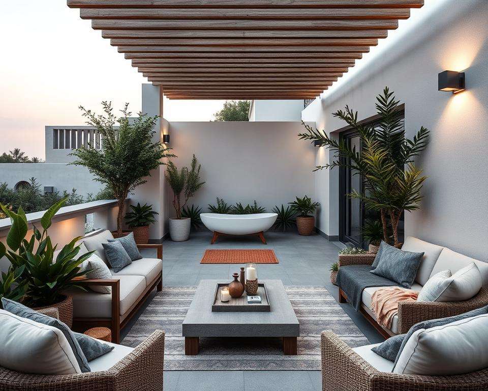 Terrassenideen Lounge Feeling