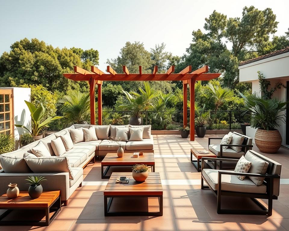 Terrassenmöbel Loungebereich