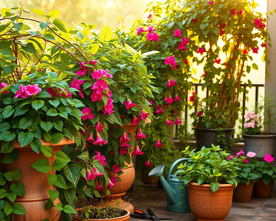 Terrassenpflanzen Pflege