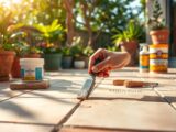 Terrassenplatten verfugen – Schritt für Schritt