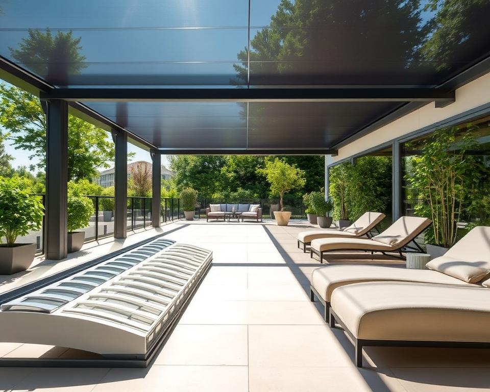 Terrassenüberdachung Materialvergleich