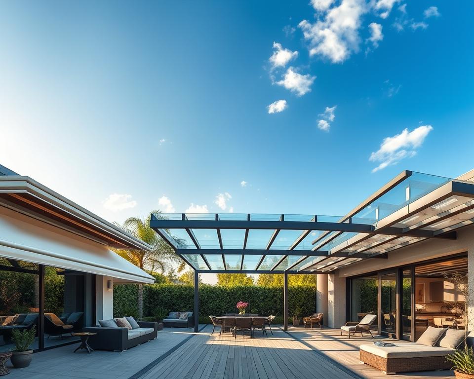 Terrassenüberdachung Typen