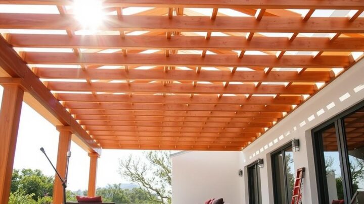 Terrassenüberdachung selber bauen: Anleitung und Tipps