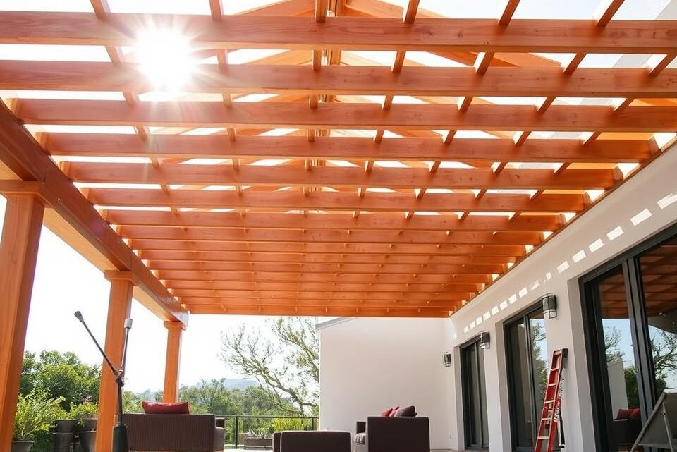 Terrassenüberdachung selber bauen: Anleitung und Tipps