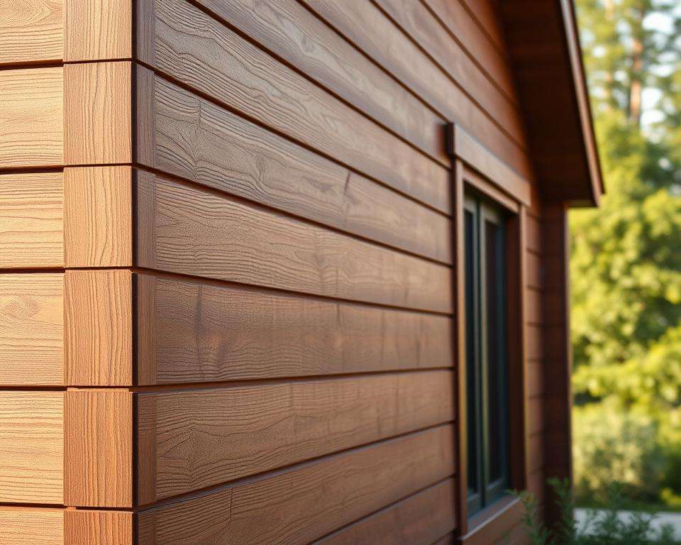 Thermisch modifizierte Holzfassaden Verkleidung