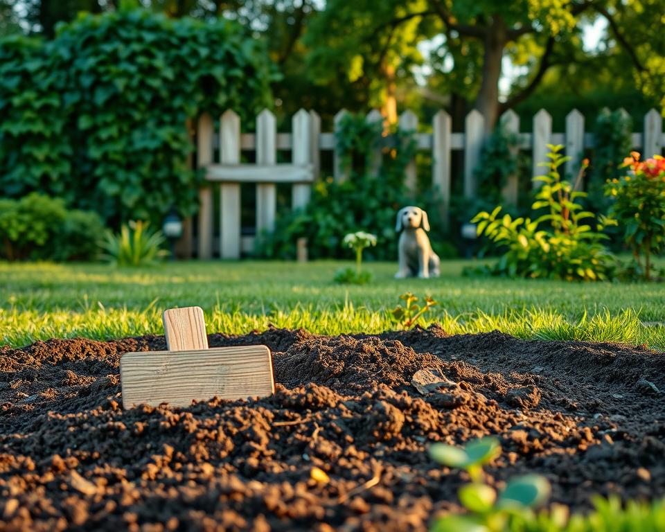 Tierbestattung im Garten Regelungen