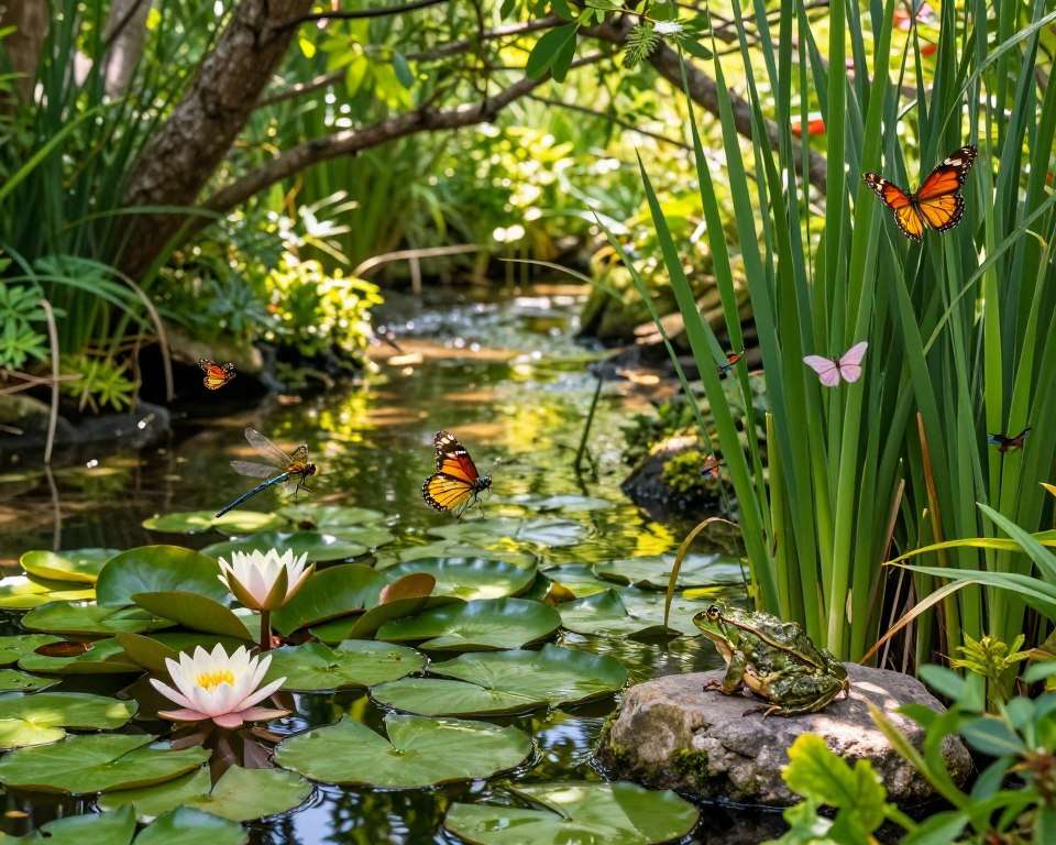 Tierwelt im Sumpfbeet