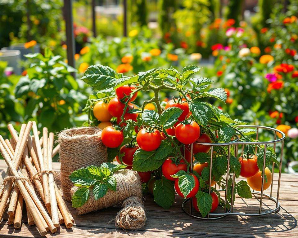 Tomaten Stütze Materialien Tomaten Stütze Materialien