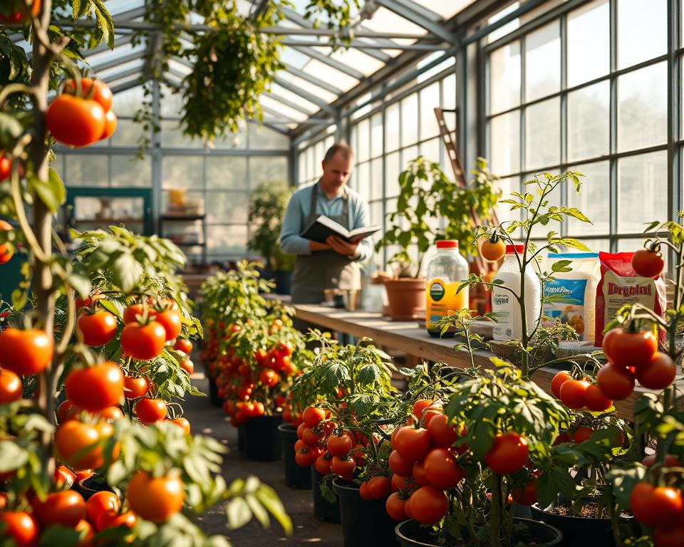 Tomatendüngung Zeitplan