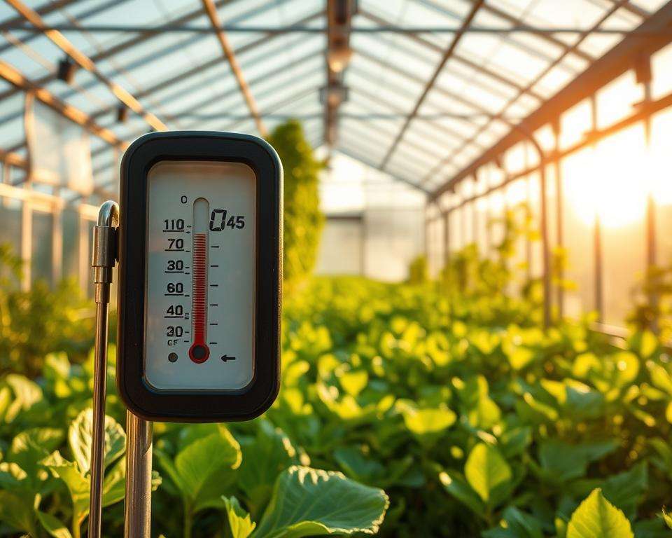 Treibhauseffekt Gewächshaus Temperatur