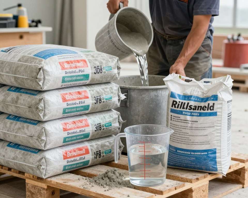 Trockenbeton Mischverhältnis