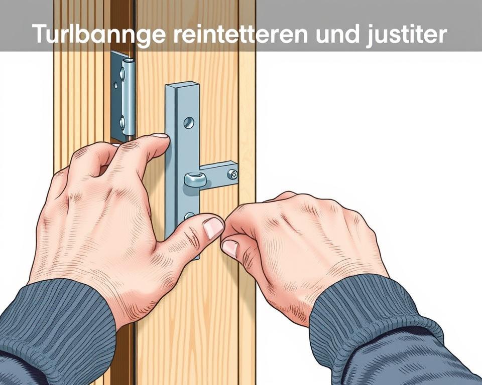Türbänder justieren Anleitung