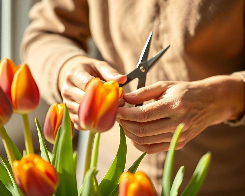 Tulpen anschneiden Zeitpunkt
