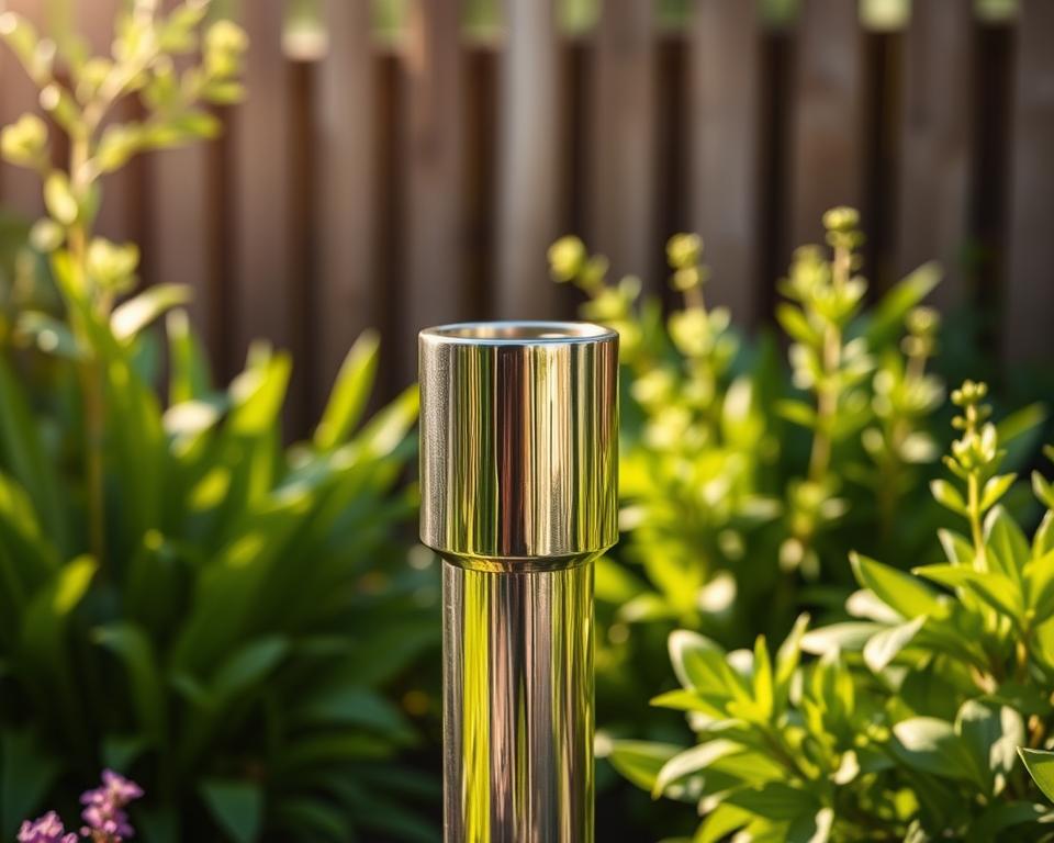 Universaladapter im Garten