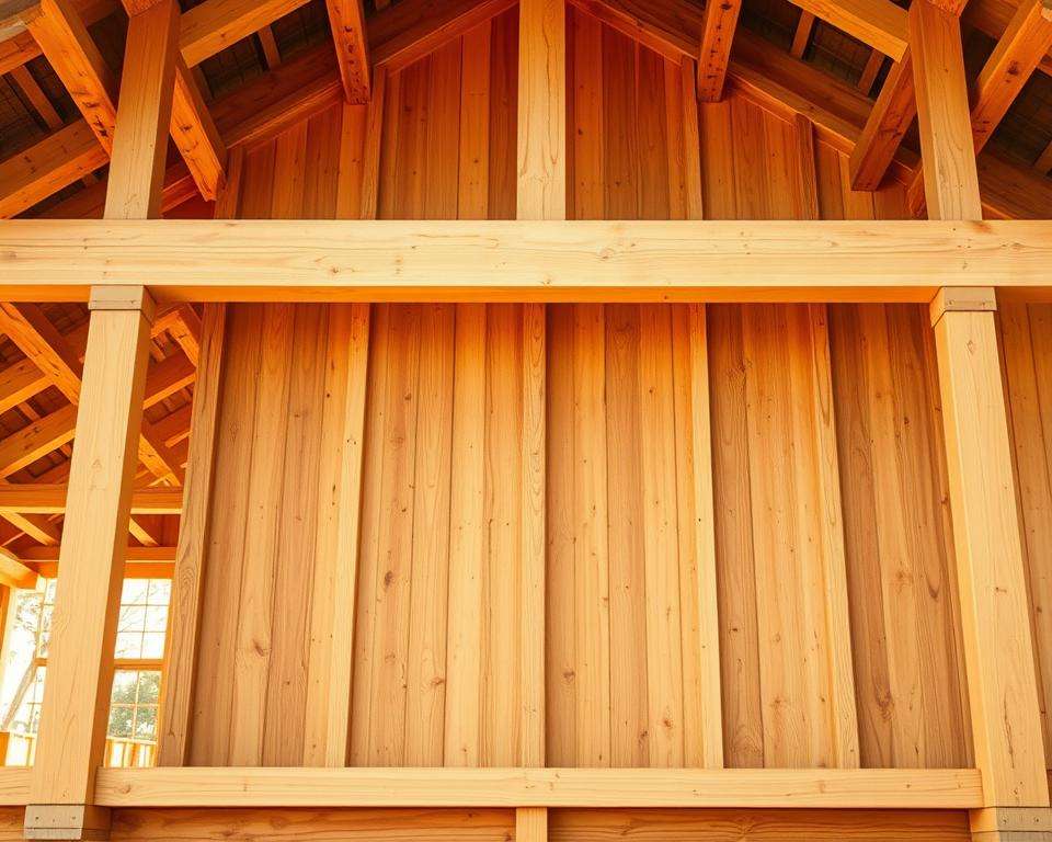 Unterkonstruktion für Holzfassade