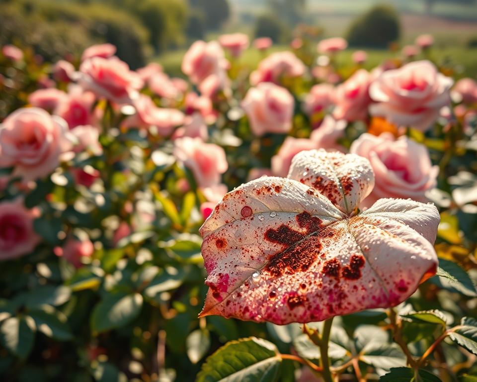Ursachen Pilzbefall Rosen