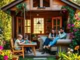 Basteln, Spielen, Staunen – das Gartenhaus als Familienabenteuer