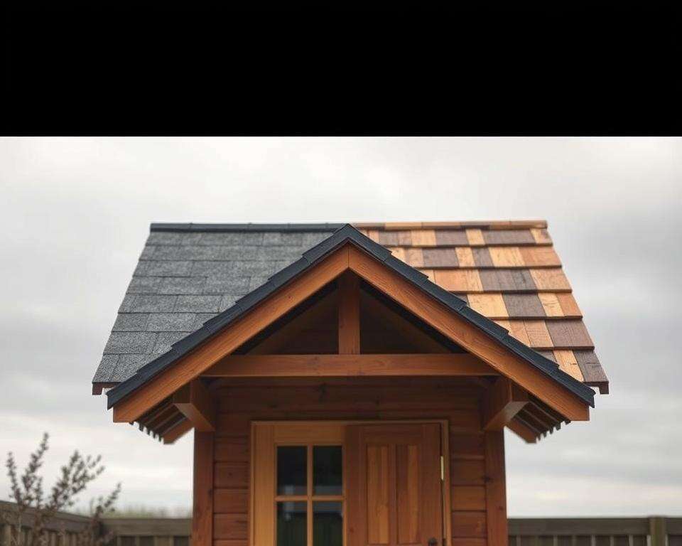 Vergleich Dachpappe und Schindeln für Gartenhaus Vergleich Dachpappe und Schindeln für Gartenhaus