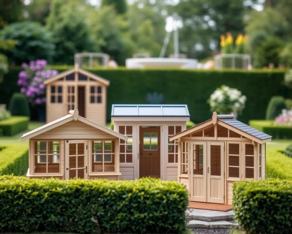 Vergleich Gartenhaus-Modelle