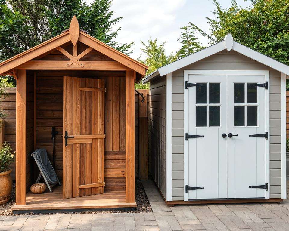 Vergleich Gartenhaus Selbstbau und Fertigbausatz