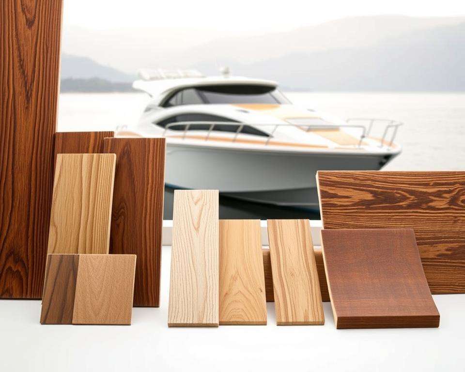 Vergleich Holzarten für Wohnboot Verkleidung
