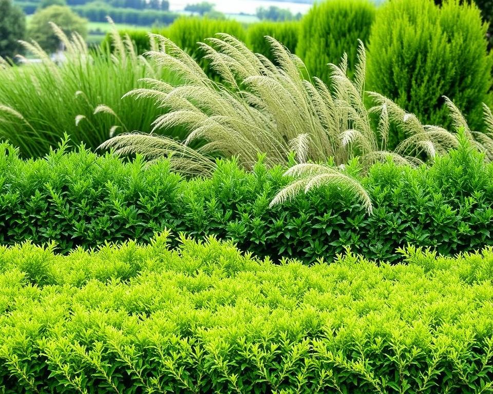 Verschiedene Heckensorten für Gartenbedürfnisse