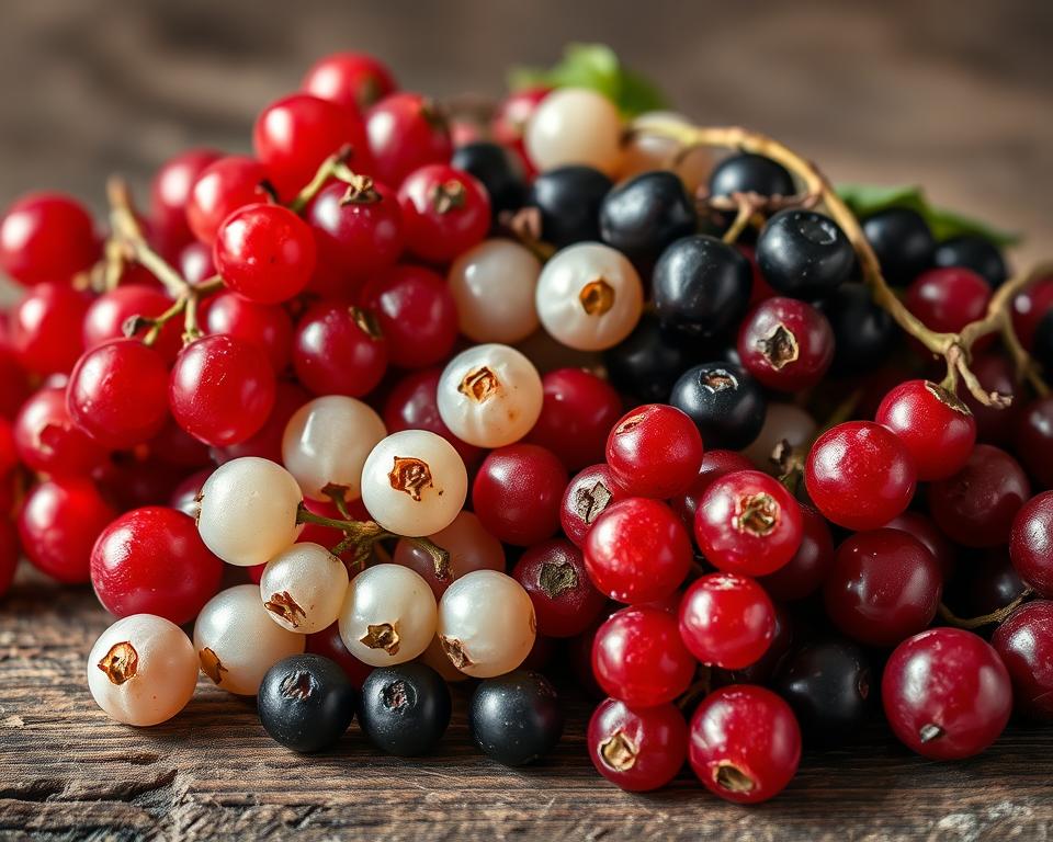 Verschiedene Johannisbeeren Sorten Verschiedene Johannisbeeren Sorten